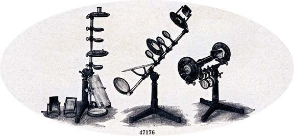 Polariscope engraving, circa 1928